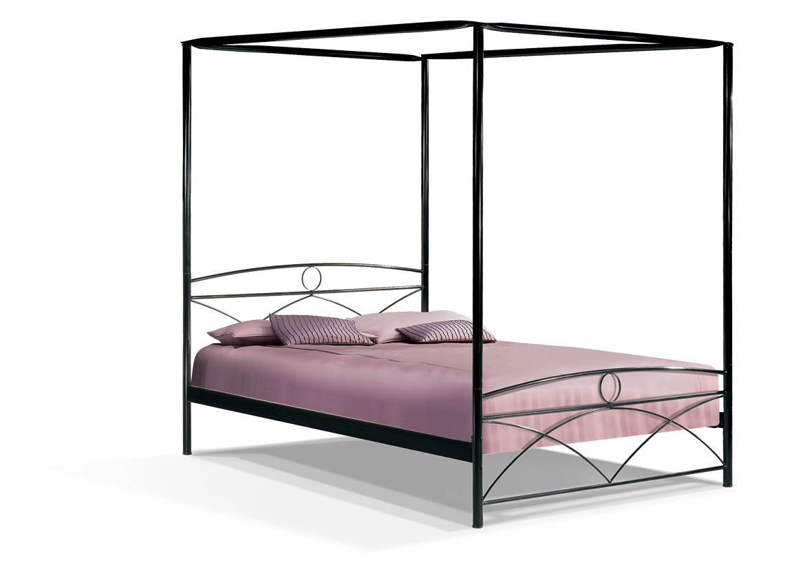 Μεταλλικό κρεβάτι ΧΙΑΣΤΗ ΜΕ ΟΥΡΑΝΟ 